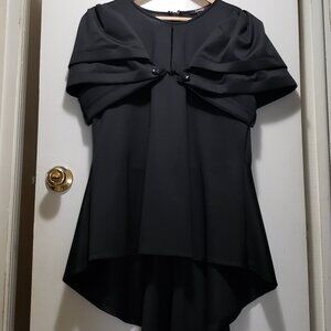 Impulsive Black Dress Top.